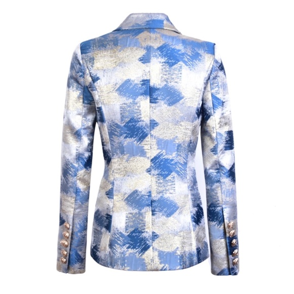 Metallic Patchwork Jacket The Olmey - Picture 10 of 11